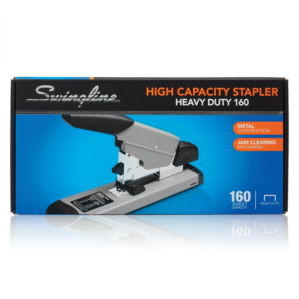 Swingline Heavy, Duty Stapler, 160 Sheet Capacity, Black/Gray (39005)