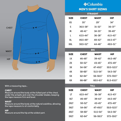 Columbia Silver Ridge Utility Lite Manga Larga Camisa de Senderismo para Hombre