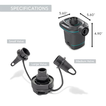 Intex Quick-Fill - Bomba de Aire eléctrica