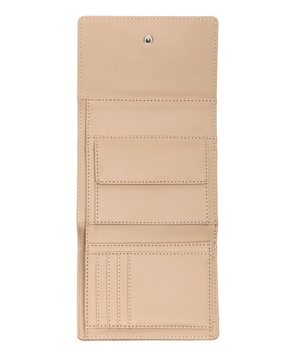 GUESS CARTERA LAUREL II SLG SMALL TRIFOLD MUJER CAFÉ ESTAMPADO SG7459143-LTL