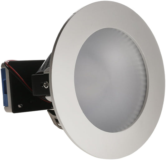 Estevez 19451-0 Empotrados Fijos Down-Led Downlight Led Redondo 5-Pg 10W, (Driver Integrado) Alta Eficiencia, Blanco