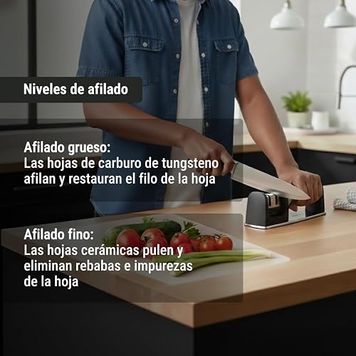 Truper AFI-CUX, Afilador de cuchillos base antiderrapante