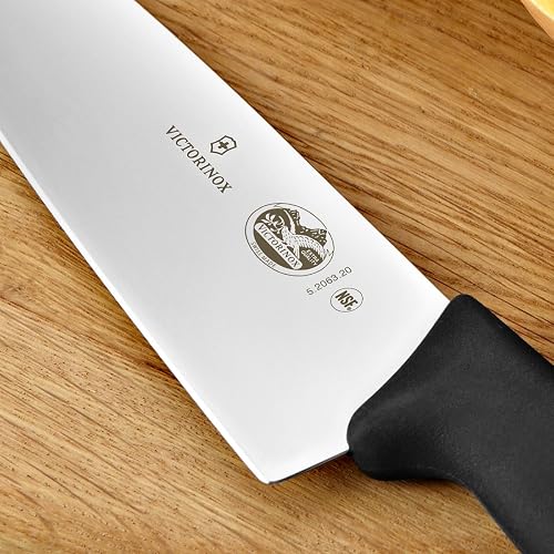 Victorinox Swiss Army 5.2063.20-X14 Fibrox Cuchillo de chef negro 8 pulgadas
