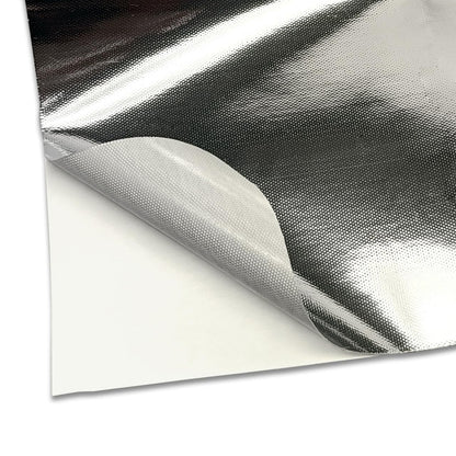 Design Engineering DEI Reflect-A-Cool - Láminas adhesivas reflectantes para parte trasera, 24" x 24"