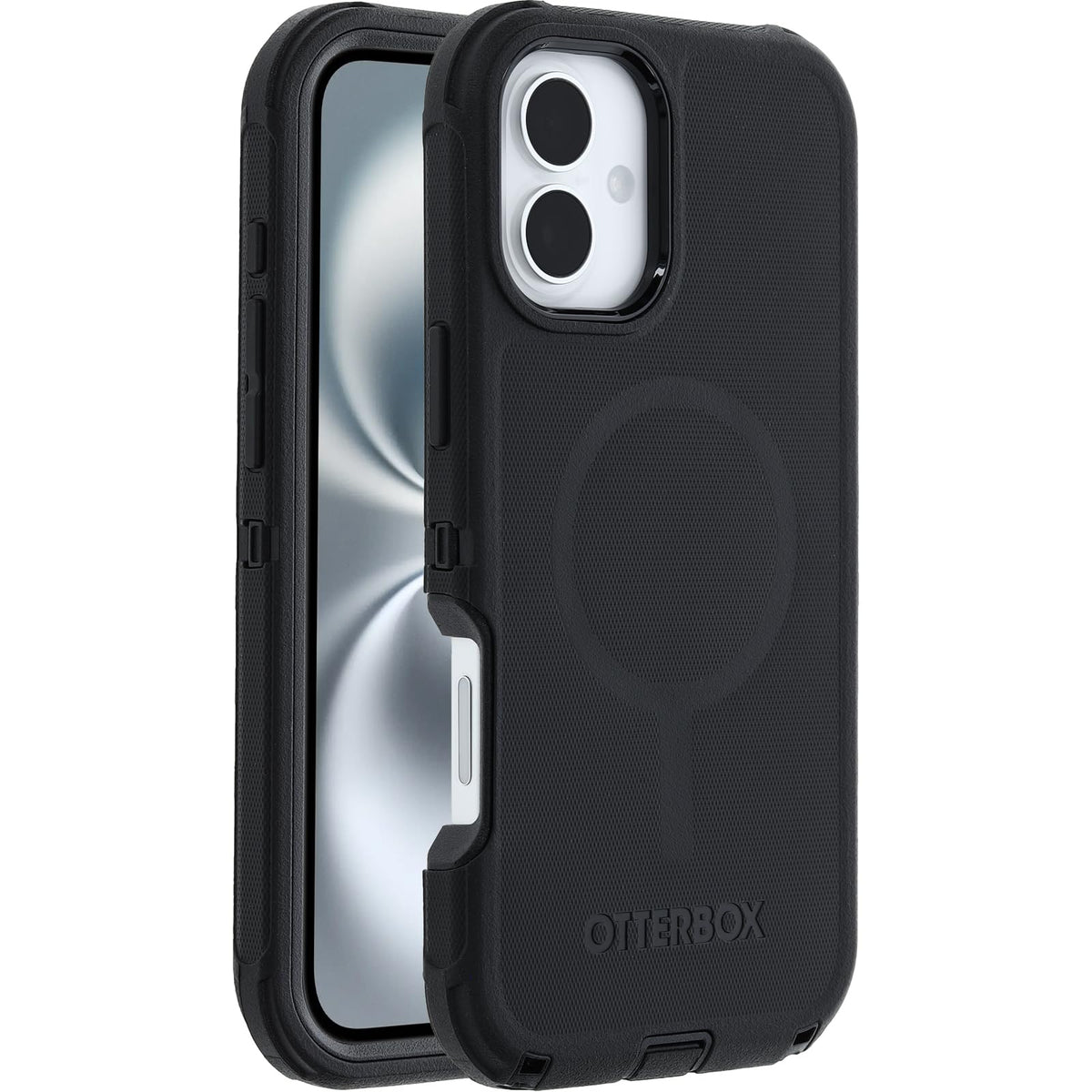Otterbox Funda para iPhone 16 Plus Defender Series - (La Unidad Individual Se Envía En Bolsa De Poliéster) Negro
