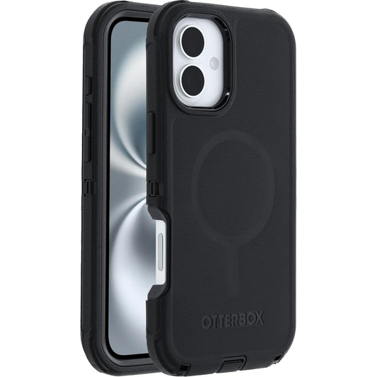 Otterbox Funda para iPhone 16 Plus Defender Series - (La Unidad Individual Se Envía En Bolsa De Poliéster) Negro