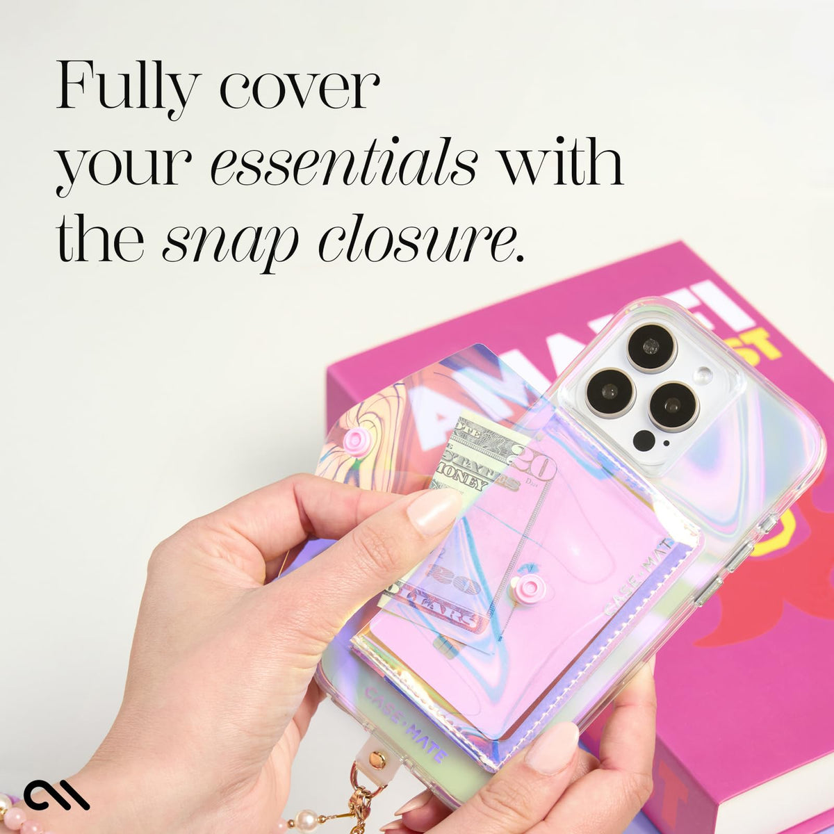 Case-Mate - portafolios magnética para iPhone [tarjetero]