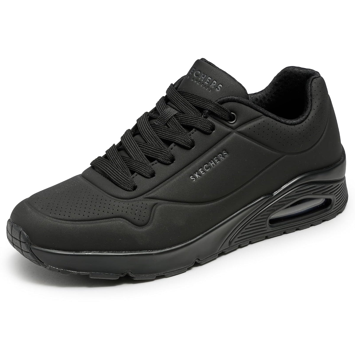 Skechers Cessnock Tenis Casuales para Hombre - 30.0 cm - Negro - Negro