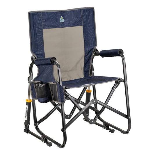 GCI Outdoor Stowaway Rocker - Topo Azul Marino