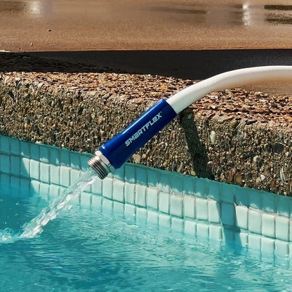 SmartFlex RV/Manguera de agua marina, 5/8 pulgadas. x 25 pies, híbrida, blanca - HSFRV525
