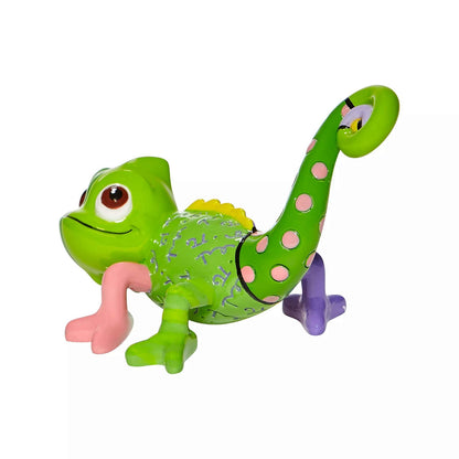 Enesco Disney by Romero Britto Enredado Pascal - Figura en Miniatura, 2.36 Pulgadas, Multicolor