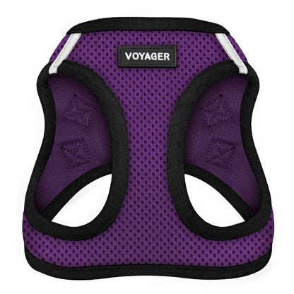 Best Pet Supplies Arnés Voyager Step-In Air para Perro, Todo Clima - XXXS (Chest: 10 - 11.5" * Fit Cats) - Morado