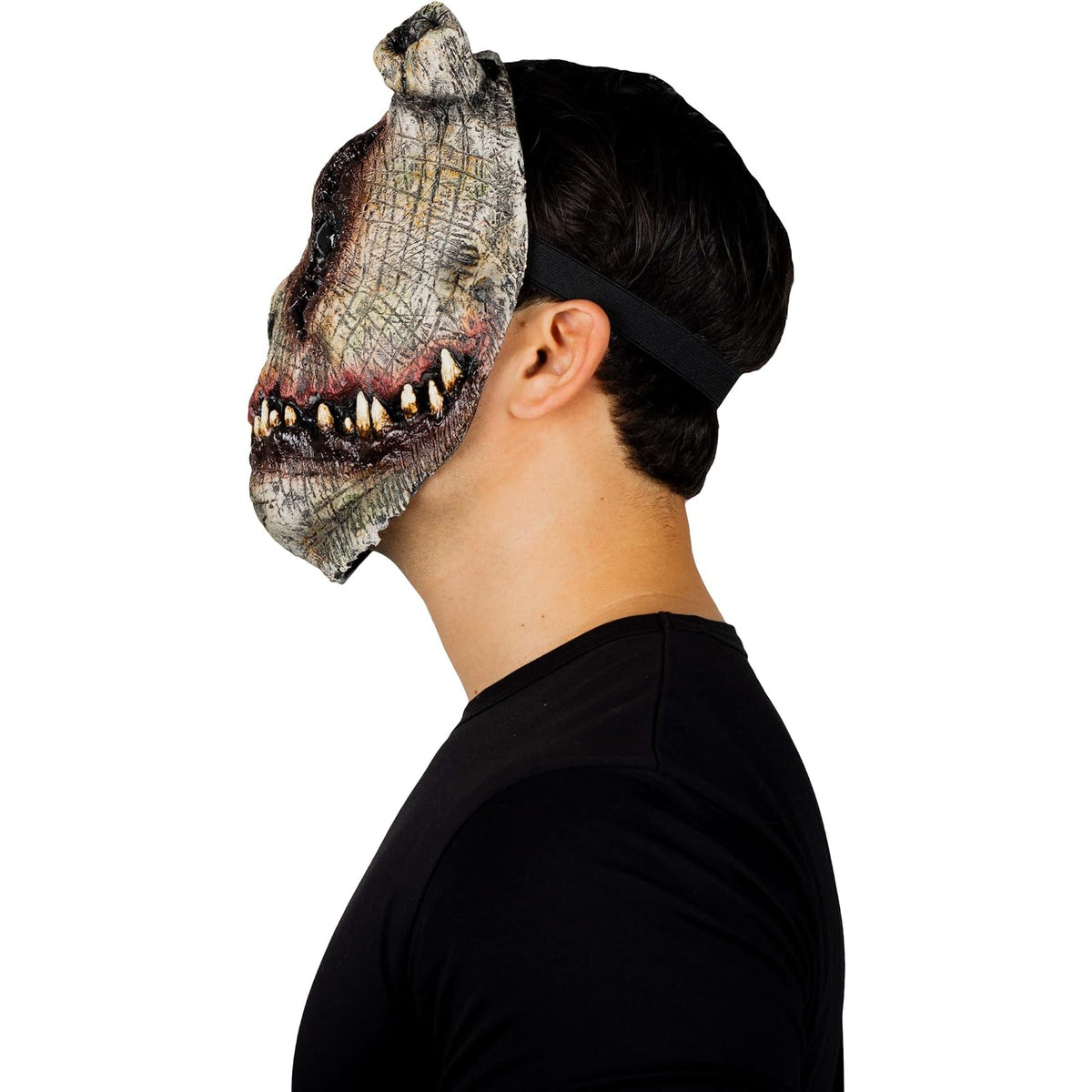 Ghoulish Productions Máscara De Látex Cursed Sack, Accesorio Cosplay Monstruo Envuelto Maldito, Disfraz Aterrador Halloween y Fiestas Temáticas, Cosplay Monstruo Maldito, Diseño Artesanal Face Mask