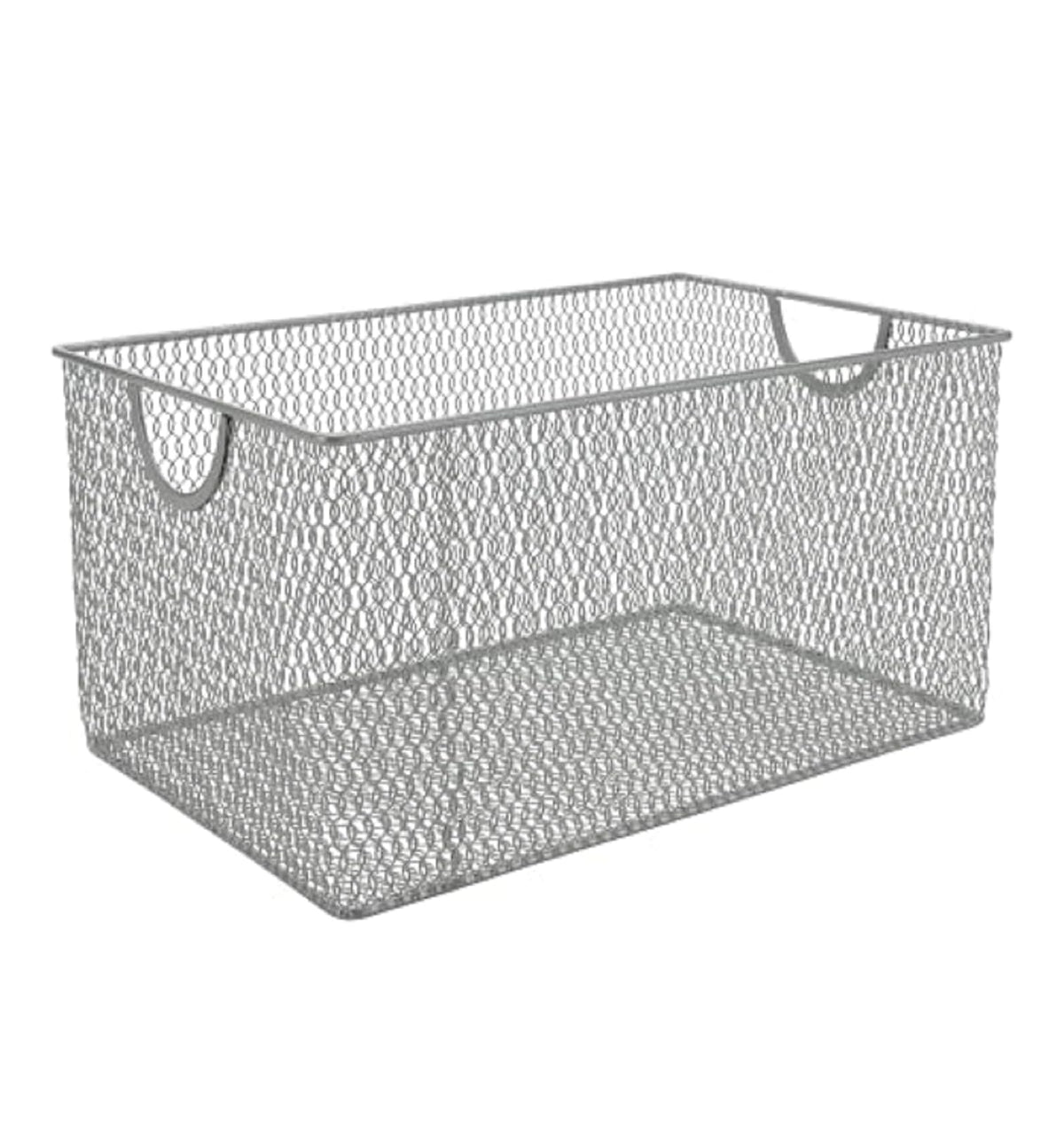YBM Home 2321 - Cesta de almacenamiento de malla abierta