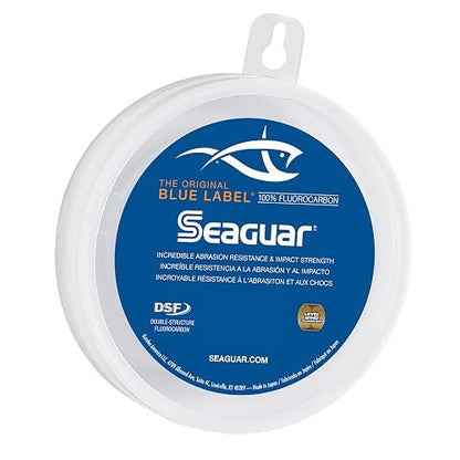 Seaguar Blue Label Sedal Transparente de fluorocarbono, 22.8 m