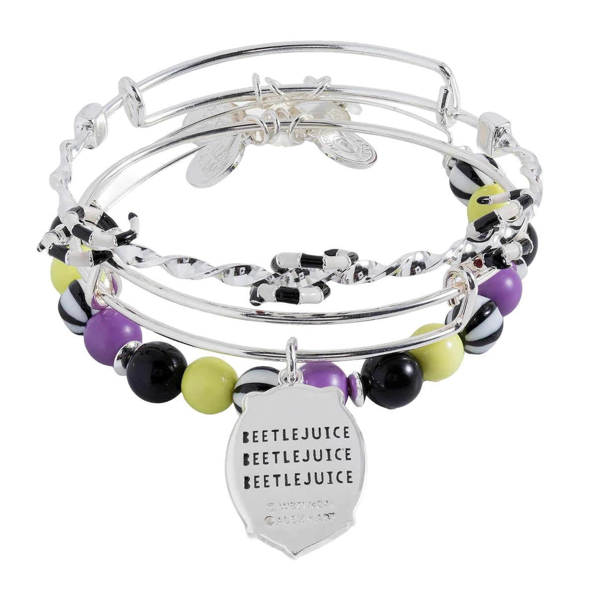 Alex and Ani Beetlejuice Beetlejuice® - pulsera con dije