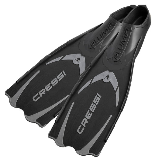 Cressi - Aletas de Snorkel para Adultos con Bolsillo Completo Fabricado con tecnología Avanzada, Color Pluma: Fabricado en Italia