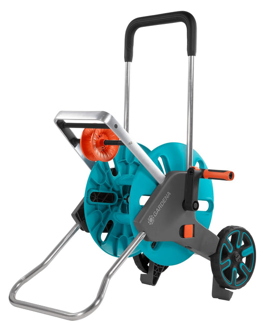 Gardena (18515 CleverRoll (1/2 Pulgada Mediano) Carrito de Manguera a Prueba de heladas, Incluye Manguera de 66 pies 1/2 Pulgadas, para un cómodo Almacenamiento de Manguera y riego, Manguera incluida