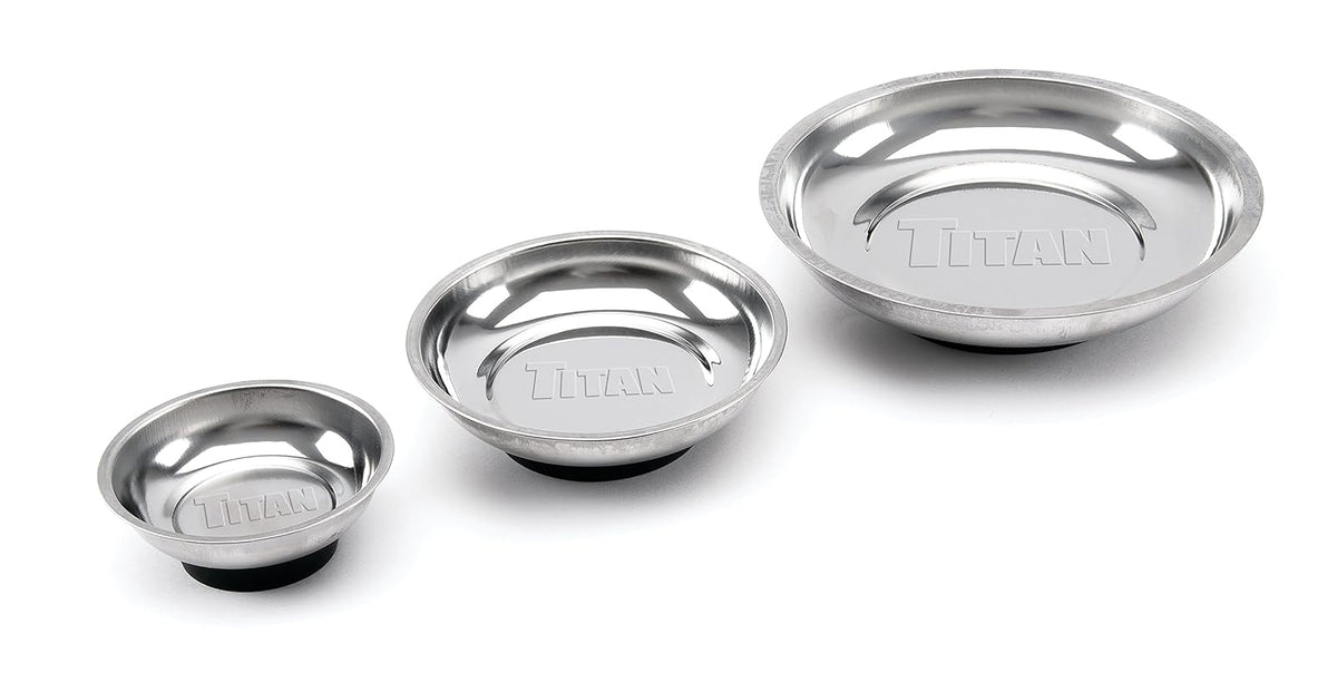 Titan Tools 21260 3 piezas piezas magnéticas Bandeja Set