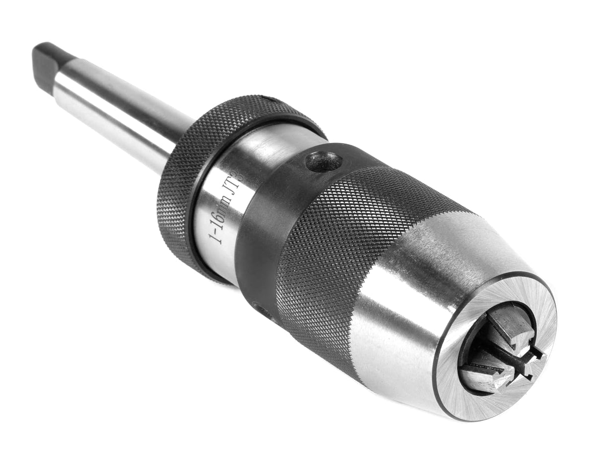 WEN - Portabrocas sin llave de 5/8 pulgadas con árbol dentado MT2 (DPA158L)
