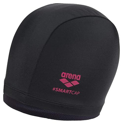 Arena Unisex Adult Smartcap Extra Soft Swim Cap for Fitness Swimmers Two-in-One Headcover for Long Hair, One Size Fits Most
