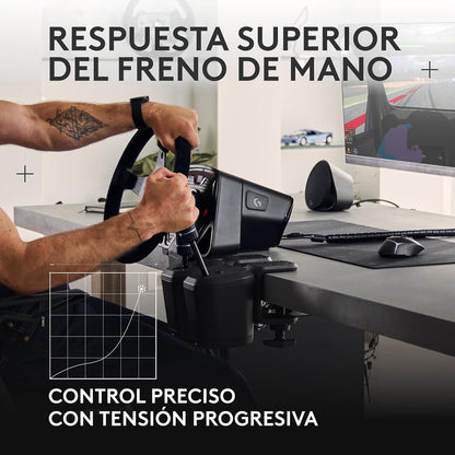 Logitech G RS Shifter and Handbrake Palanca de cambios y freno de mano para volantes series G y PRO - Windows