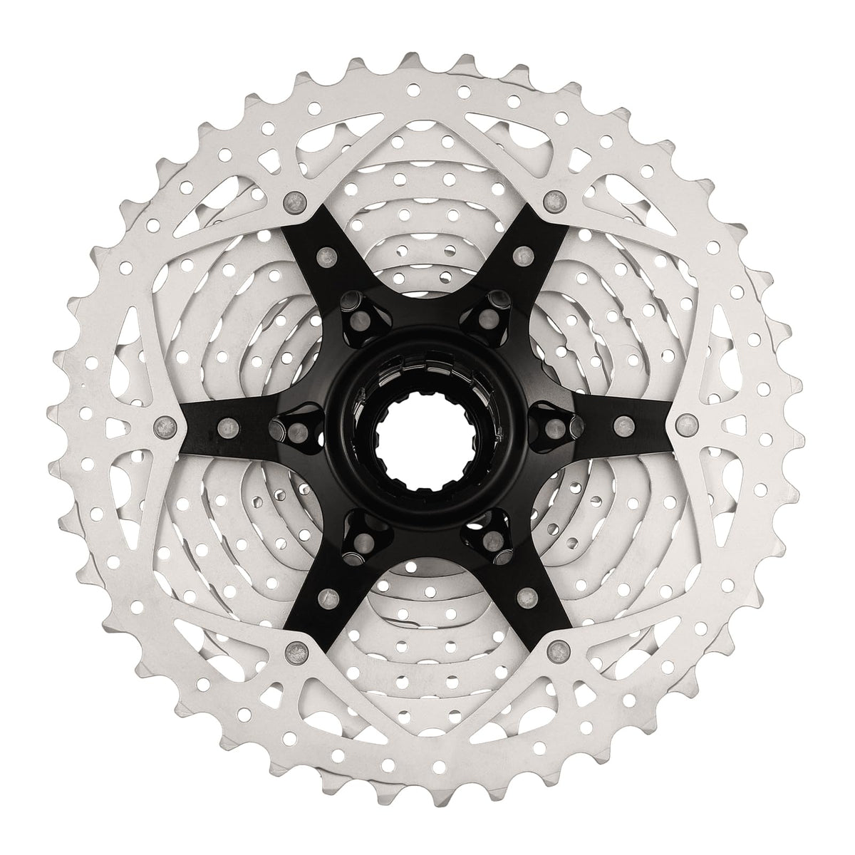 SUNRACE Cassette de Piñones MTB CSMS3 10P 11/42D Metallic Plata Cajita CSMS3.TAY0.XS0.BXB