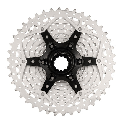 SUNRACE Cassette de Piñones MTB CSMS3 10P 11/42D Metallic Plata Cajita CSMS3.TAY0.XS0.BXB