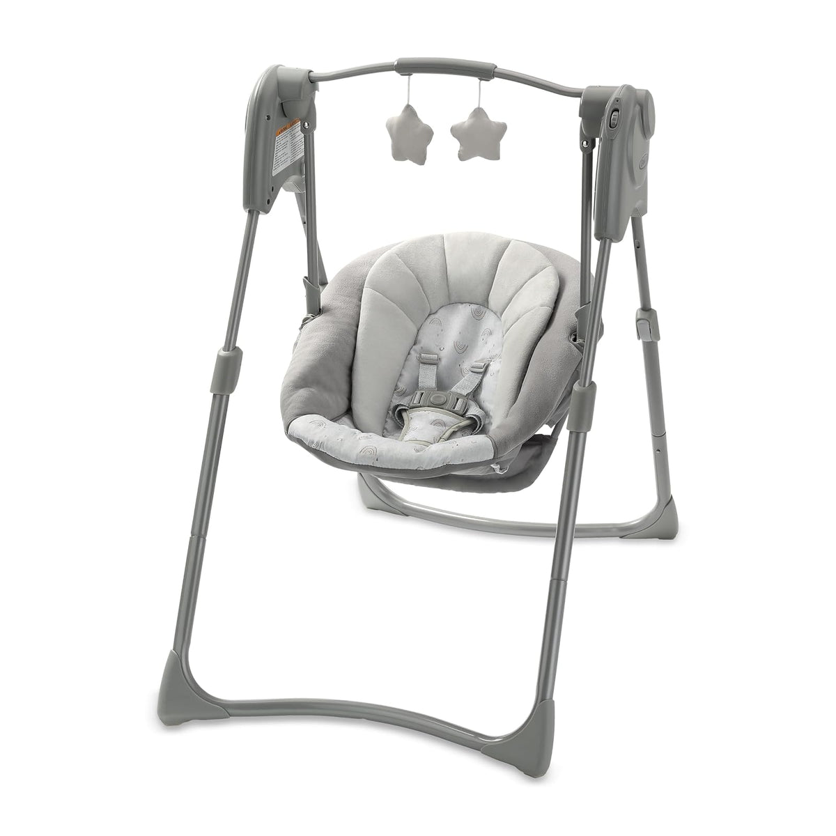 Graco® Slim Spaces™ Columpio Compacto para bebé, Reign