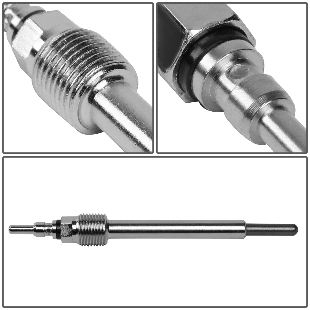DNA Motoring Juego de 8 Bujías Incandescentes para Ford E350/F250-F550 7.3L Turbo Diesel ZTL-H-0006