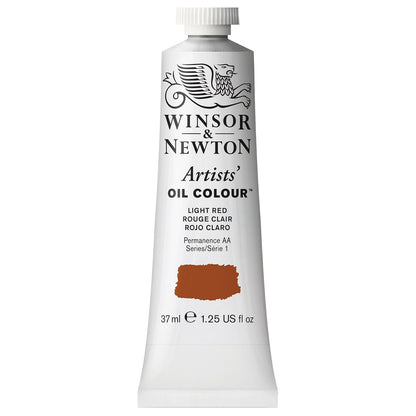 Winsor & Newton Artists' Oil Colour Pintura al Óleo Profesional, 37 ml - 37-ml Tube - Rojo (Light Red)