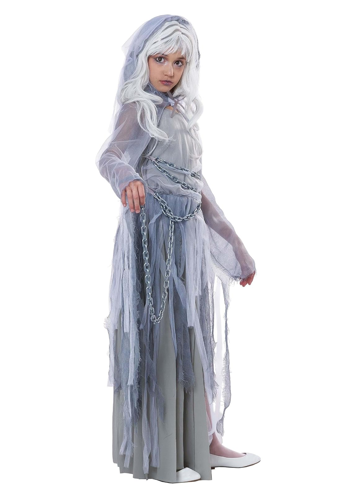 California Costumes - Disfraz Infantil de Belleza embrujada, Color Blanco