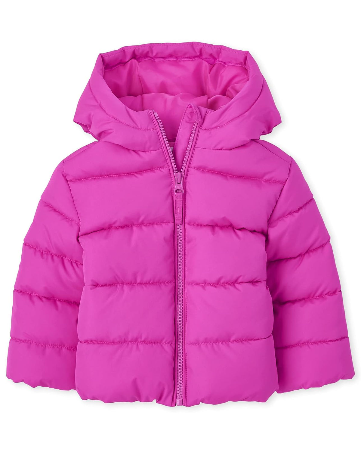 The Children's Place And Toddler Medium Weight Puffer Jacket, Wind-resistant, Water-resistant Chaqueta bebés niñas - 2 Años - Rosa Echanted