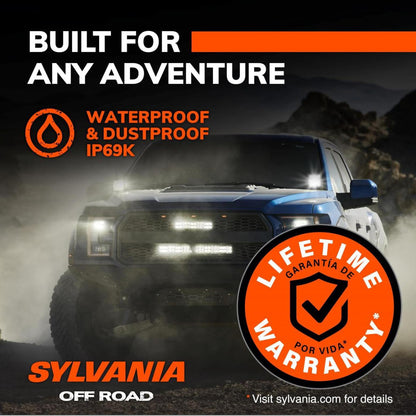 Sylvania RGBAR10INFLV2.BX Barra de Luces LED de 10 in tipo Flood, Blanco