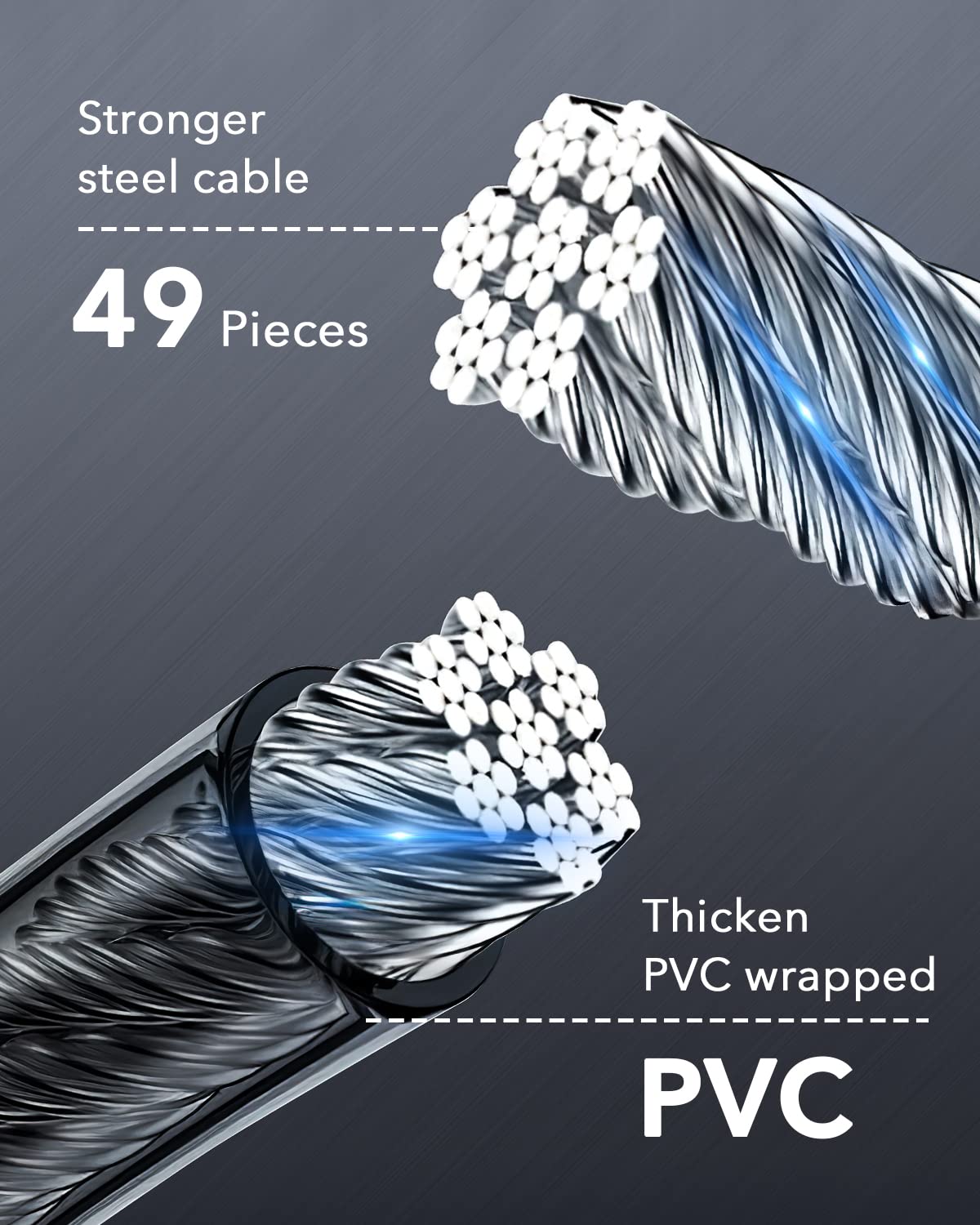 KEYSTP Cable de candado para bicicleta, cable de acero de hasta 15 mm más grueso, candado de bicicleta con combinación reiniciable de 5 dígitos de alta seguridad antirrobo, candado para scooter con s