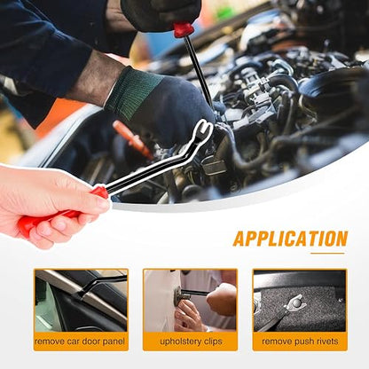 GOOACC GRC-19 Kit de 415 Clips de Retención de Plástico para Automóvil, 19 Tamaños