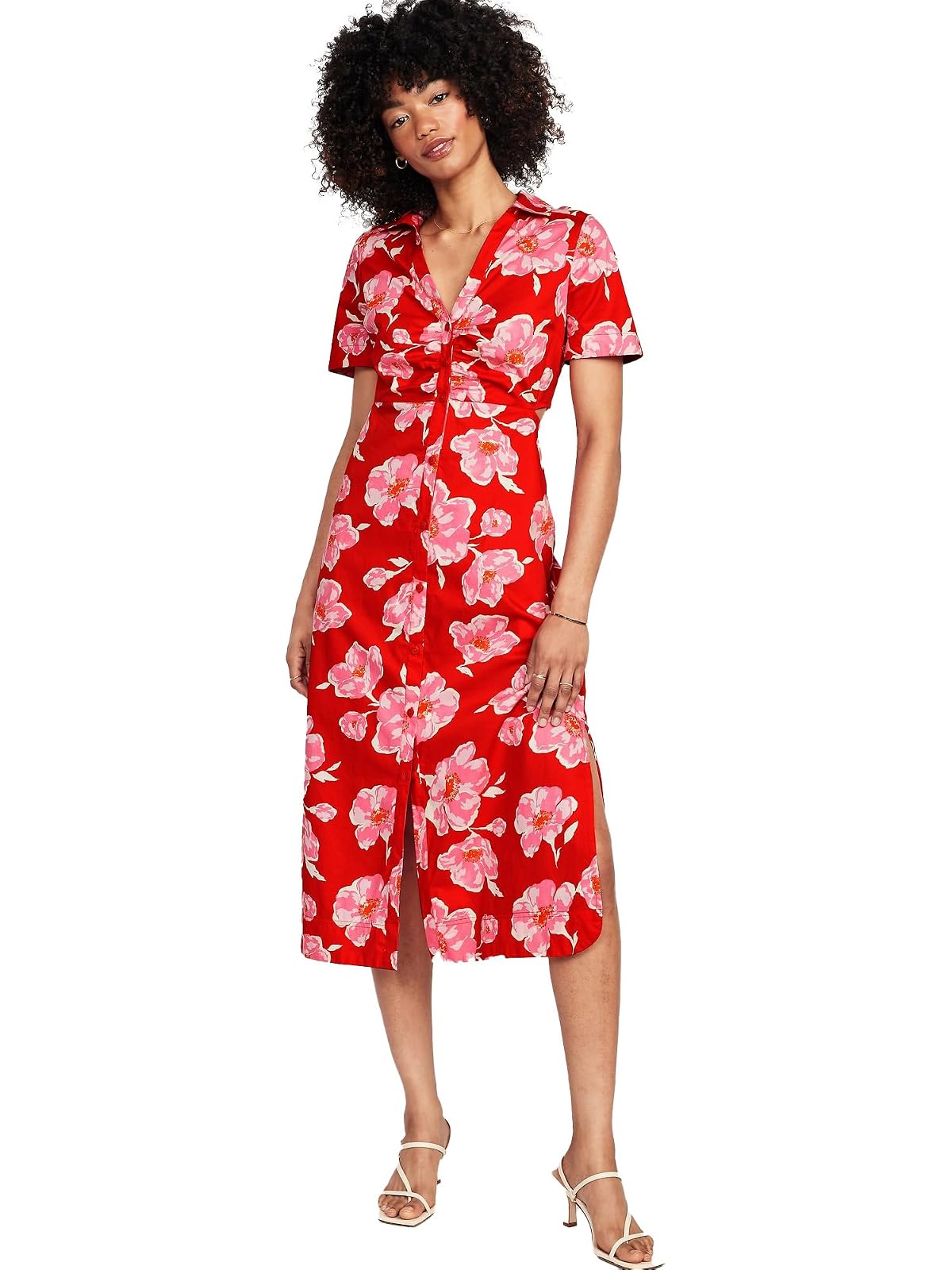 Old Navy 559485-002XS Vestido, Mujer, Rosa, X-Chico