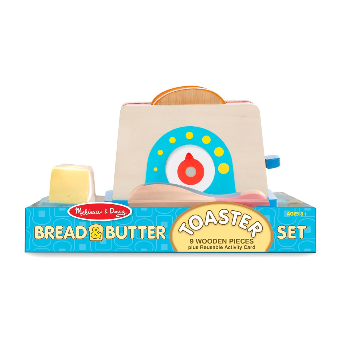 Melissa & Doug Juego de Tostador de Pan y Mantequilla