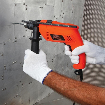 Rotomartillo 1/2 550W 0-2800Rpm 0-45000Gpm B+D Hd555 + BLACK+DECKER Juego de Brocas P/Concreto 5 Piezas BD0090CS