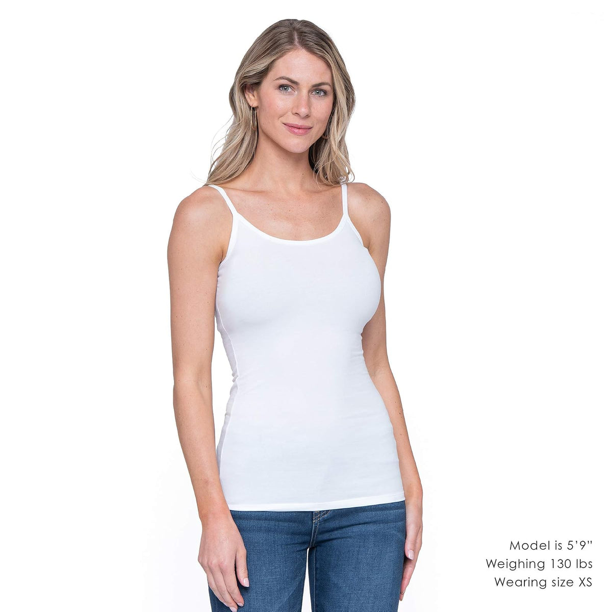 Downeast Wonder Camisole Cami Shirt Camiseta de Tirantes para Mujer