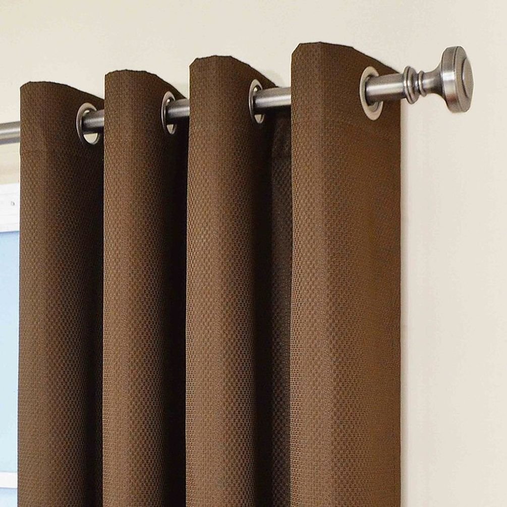 Eclipse Cortina Blackout con Ojales - 132.1An x 213.4Al cm (1 Paneles) - Chocolate