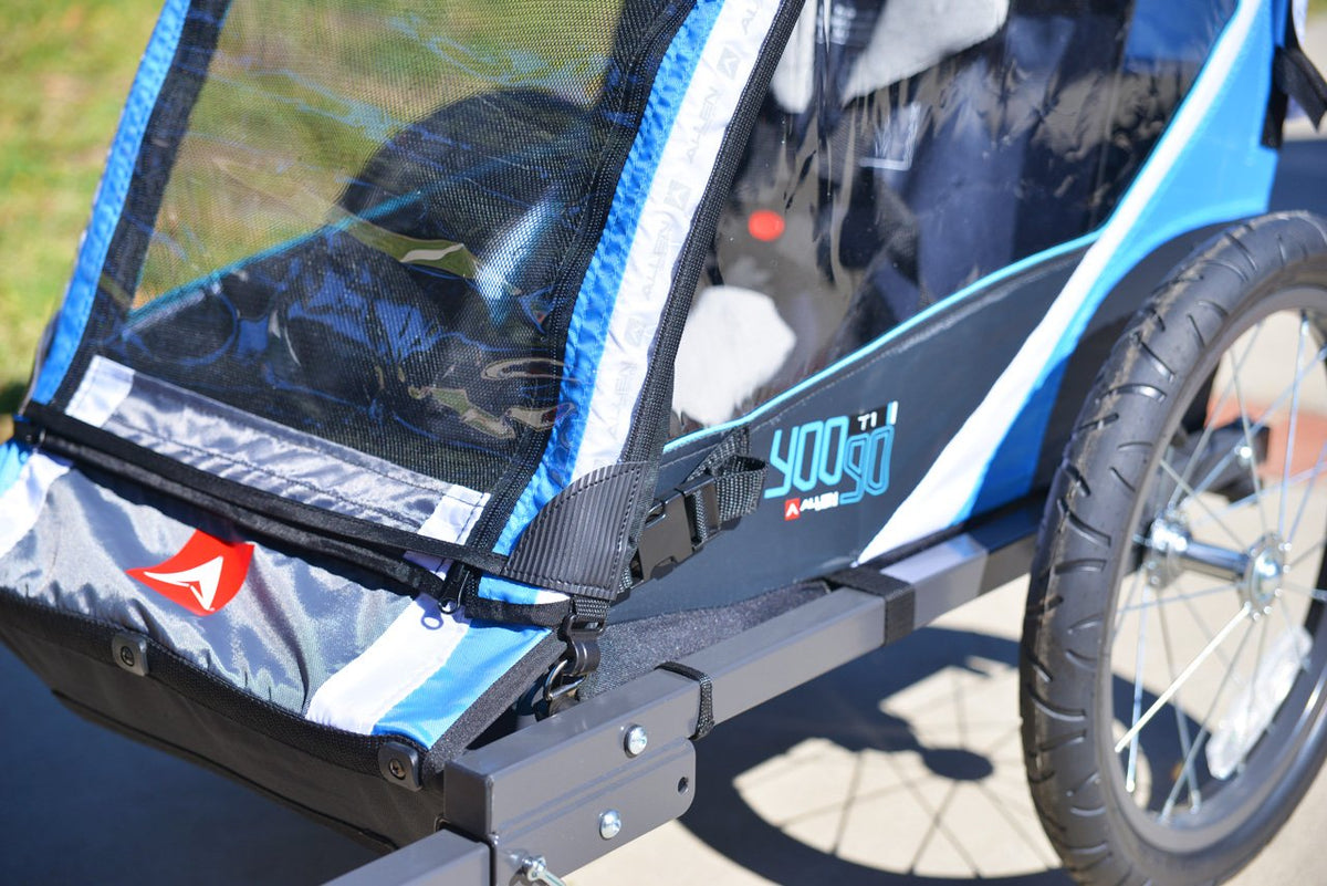 Allen Sports Deluxe - Remolque Infantil de Acero
