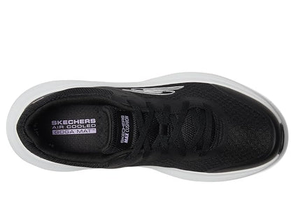 Skechers MAX Cushion Endeavour para Mujer | Amortiguación máxima, plantilla Goga Mat refrigerada por aire, entresuela ultraligera, parte superior de malla transpirable