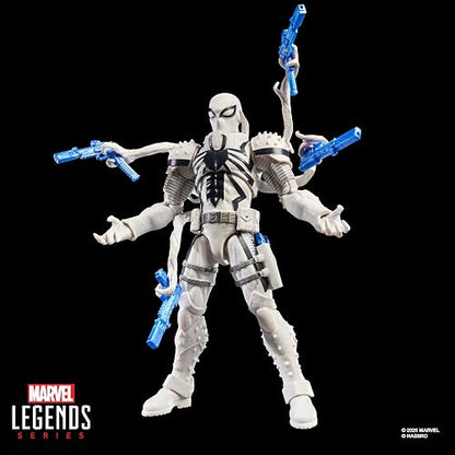 Marvel Legends Series, Magic: The Gathering, Agent Anti-Venom, Figura de acción del Hombre Araña de 15 cm con Carta Metalizada Exclusiva Coleccionable