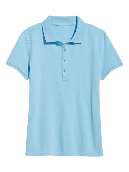 OLD NAVY Playera Mujer, Azul, Mediano