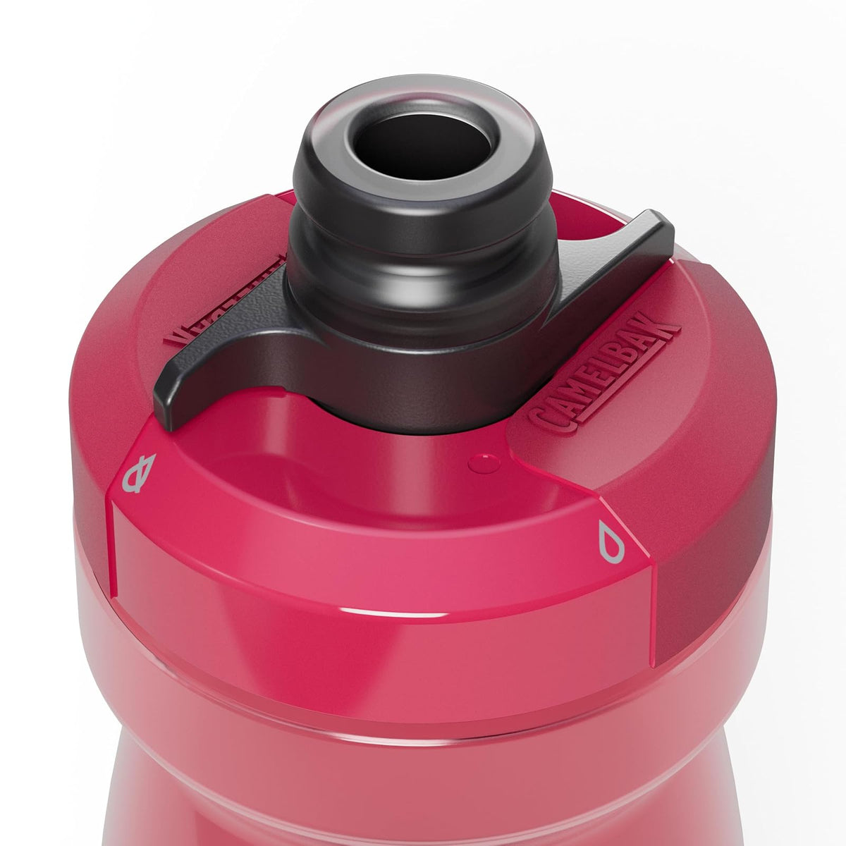 CamelBak Podium Bike - Botella de Agua para apretar con Bayas de Mercurio, 21 onzas