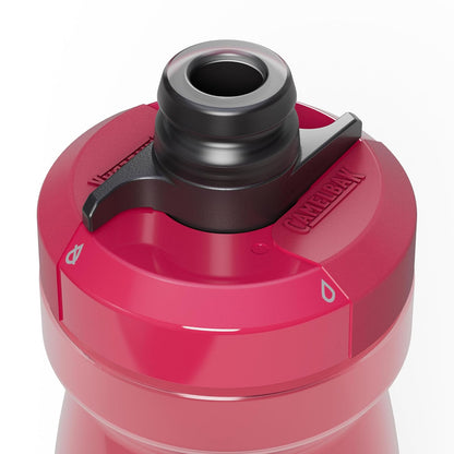CamelBak Podium Bike - Botella de Agua para apretar con Bayas de Mercurio, 21 onzas