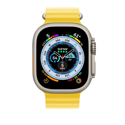 Extensión para correa Ocean amarilla para caja de 49 mm