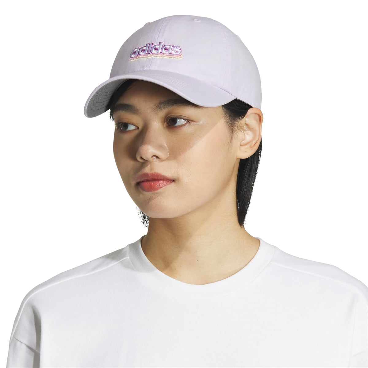 adidas Women's Saturday Hat, Relaxed Fit Athletic Adjustable Cotton Baseball Cap Gorra de béisbol Mujer