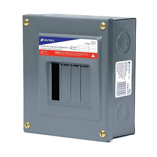 Volteck CCS-4, Centro de carga de sobreponer